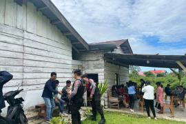Sat Samapta Laksankan Pengamanan Ibadah Umat Kristiani di Gereja 