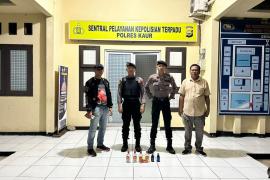 Patroli KRYD, Gabungan Piket Fungsi Polres Kaur Amankan Miras 