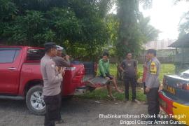 Piket Yanmas Polsek Kaur Tengah Patroli Dialogis dan Pengawasan Kamtibmas di Wilkum