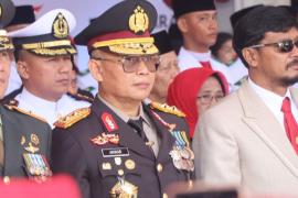 HUT Kemerdekaan Republik Indonesia Ke-79, Kapolda Bengkulu Ikuti Upacara Detik-detik Proklamasi di Balai Semarak