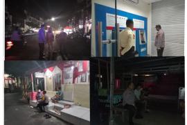 Personel Polsek Ratu Samban Sambangi Objek Vital Hingga Pemukiman Penduduk Cegah Gangguan Kamtibmas 