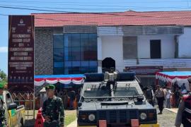 Polres Mukomuko Turunkan 136 Personel Amankan Pengundian Nomor Urut Paslon Pilkada 2024