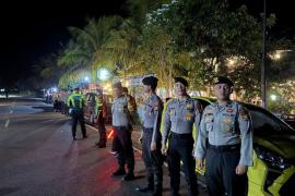 Polres Mukomuko Laksanakan Pengamanan Kampanye Pilkada 2024