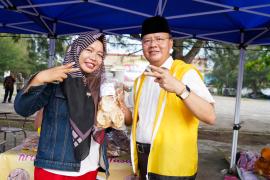 Korem 041 Inisiasi Deklarasi Kampanye Damai, Hanya Rohidin Cagub Nomor 2 yang Hadir