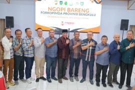 Ngopi Bareng Forkopimda, Kapolda Ajak Perkuat Kerja Sama untuk Amankan Pemilukada 2024