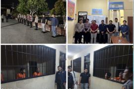 Si Propam Polres Kaur Polda Bengkulu Lakukan Pengecekan Personel dan Tahanan