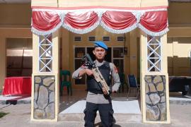 Kantor Penyelenggara Pemilu di Kabupaten Kepahiang Dijaga Polisi 24 Jam