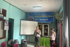 Operasi zebra Nala Satlantas Polres Mukomuko Sambangi Sekolah