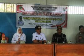 Bhabinkamtibmas Polsek Lebong Atas Hadiri Monev di Desa Tik Teleu Sekaligus Giat Cooling Sistem.