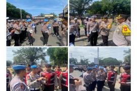 Cegah Judi Online di Kalangan Personel, BiroProvos dan BidPropam Mabes Polri Cek HP Personel Polresta Bengkulu 