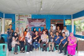 Hadiri Bimtek KPPS, Bhabinkamtibmas Polsek Lebong Atas Bersinergi Sukseskan Pilkada