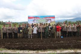 Dukung Program Asta Cita Presiden RI, Polres Kepahiang Laksanakan Launching Gugus Tugas Polri Dalam Mendukung Ketahanan Pangan 