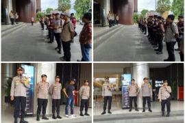 Polresta Bengkulu dan Polres Mukomuko Gelar Apel Pengamanan Debat Publik Kedua Pasangan Calon Bupati dan Wakil Bupati Mukomuko Tahun 2024 