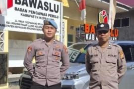 Kembali Amankan Kantor Penyelenggara Pemilu, Polres Kepahiang Terjunkan Personel untuk Menjaga Keamanan
