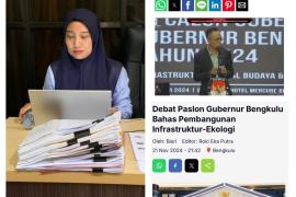 Satgas Gakkum Polresta Bengkulu Laksanakan Patroli Cyber Terkait Pemilu 2024