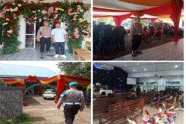 Polsek Gading Cempaka Amankan Perayaan Natal, Pastikan Ibadah Berjalan Aman dan Kondusif