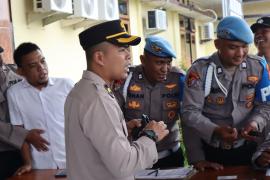 Polres Mukomuko Periksa Senjata Api Personel untuk Tingkatkan Kepatuhan dan Keamanan