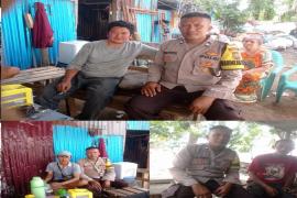 Bhabinkamtibmas Kelurahan Pekan Sabtu Ajak Warga Tingkatkan Kewaspadaan Lewat Sambang DDS