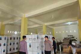 Polres Bengkulu Selatan Siagakan Personel untuk Amankan Gudang Logistik KPU