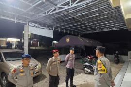 Polres Bengkulu Selatan Amankan Gudang Logistik KPU, Siagakan Personil PAM 1x24 Jam