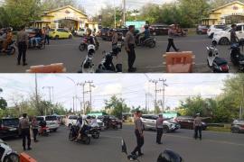 Satlantas Polresta Bengkulu Pastikan Keamanan dan Kelancaran di Kawasan Pantai Panjang