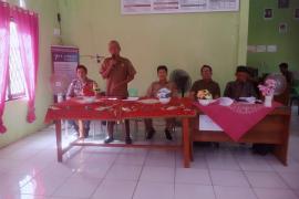 Bhabinkamtibmas Polsek Kota Manna Hadiri Musyawarah Penetapan LPPD Desa Padang Berangin