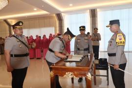 Serah Terima Jabatan Kapolres Kepahiang Dipimpin Langsung oleh Kapolda Bengkulu