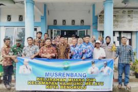 Polresta Bengkulu Lakukan Pendampingan Musrenbang Kelurahan Muara Dua, Kampung Melayu