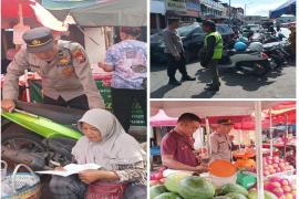 Polsubsektor Pasar Panorama Gencar Laksanakan Patroli dan Himbauan Kamtibmas