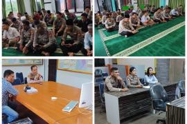 Polresta Bengkulu Tingkatkan Rohani dan Mental Personel melalui Kegiatan Zoom Binrohtal