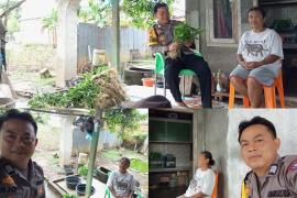 Bhabinkamtibmas Kel. Bumi Ayu Dukung Ketahanan Pangan dengan Pembinaan Warga