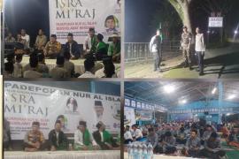 Polsek Teluk Segara Kawal Peringatan Isra Mi'raj di Padepokan Nur Al-Islah