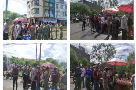 Sat Samapta Polresta Bengkulu Gelar Patroli dan Penertiban Pedagang di Pasar Minggu