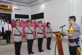 Kapolres Kepahiang Pimpin Serah Terima Jabatan Perwira Polres Kepahiang