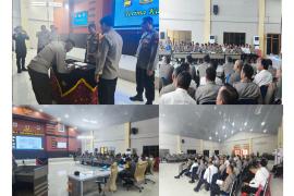 Polres Kota Bengkulu Canangkan Zona Integritas Menuju WBK dalam Sosialisasi DIPA RKA K/L 2025