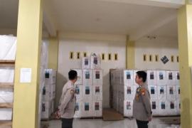 Polres Bengkulu Selatan Siagakan Personil PAM, Amankan Gudang Logistik KPU BS Selama 1x24 Jam