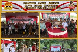 Polres Bengkulu Utara Gelar Zoom Meeting Penanaman Jagung Serentak, Dukung Program Ketahanan Pangan Nasional