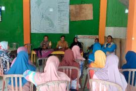 Bhabinkamtibmas Polsek Pino Aiptu Robby Irawan Hadiri Musyawarah Program Cetak Sawah di Desa Keban Jati