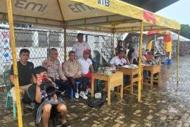 Polsek Ratu Agung Amankan Hari Kedua Jenggalu Champions League 2025 di Stadion Semarak Bengkulu