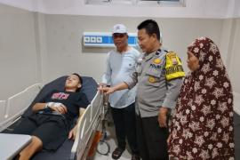 Bhabinkamtibmas Kelurahan Betungan Bantu Anak Yatim Piatu Mendapatkan Perawatan di RSUD M. Yunus