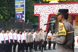 Pimpin Apel Pagi, Kapolresta Bengkulu Tekankan Cepat Tanggapi Laporan Masyarakat Sekecil Apapun