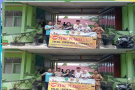 Polsek Kampung Melayu Lakukan Himbauan Saber Pungli di SMA Negeri 11 Kota Bengkulu