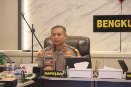 Polda Bengkulu Gelar Rapat Anev Mingguan Bahas Keamanan Wilayah