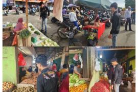 Sat Intelkam Polresta Bengkulu Lakukan Deteksi Dini dan Monitoring Harga Bahan Pokok