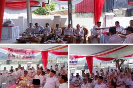 Polsek Selebar Lakukan Pengamanan Syukuran HUT ke-17 Partai Gerindra Provinsi Bengkulu 