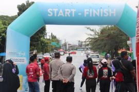 Polresta Bengkulu Lakukan Pengamanan Fun Run Cendara Fair