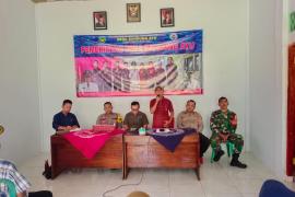 Polsek Pino Raya Hadiri Musyawarah Desa Bandung Ayu Bahas Program Ketahanan Pangan 2025