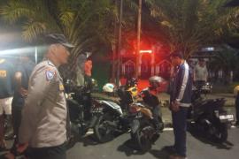 Polsek Ratu Samban Laksanakan Back Up Razia Kenalpot Brong