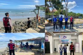 Polresta Bengkulu Lakukan Patroli di Seputaran Pantai Zakat dan Tempat Hiburan