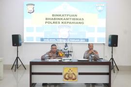 Kapolres Kepahiang Berikan Arahan untuk Tingkatkan Kemampuan Bhabinkamtibmas
